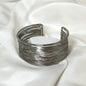 Bracciale a fascia larga in acciaio inossidabile