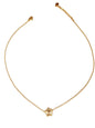 Collana fiore con diamantini