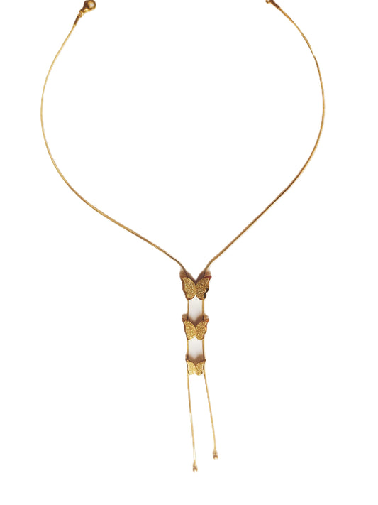 Collana tre farfalle