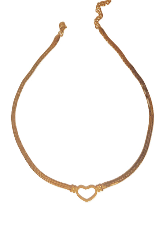 Collana Snake Heart