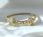 Bracciale rigido doppia pantera intrecciata in acciaio inossidabile oro