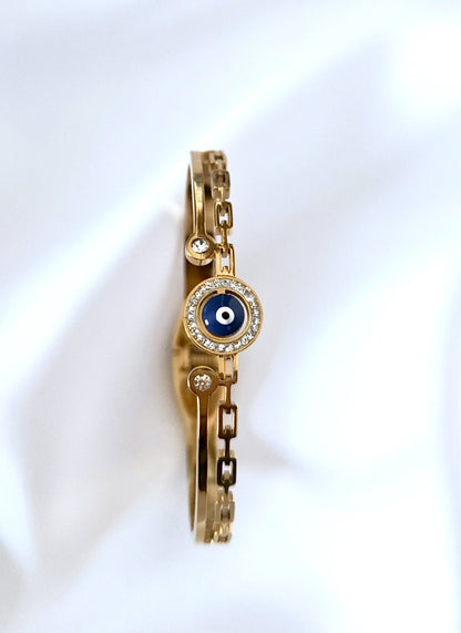 Bracciale " Guiding eye" in acciaio inossidabile