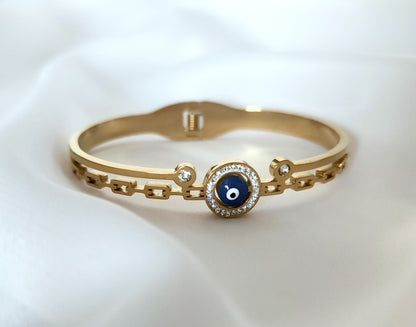 Bracciale " Guiding eye" in acciaio inossidabile