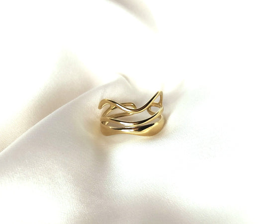 Anello ondulato in acciaio inossidabile